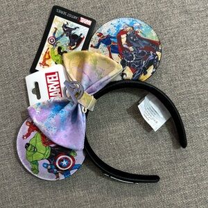 EXCLUSIVE Disney Parks Marvel Artist Series Avengers Ears